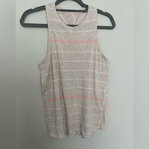 Lululemon All Tied Up Tank Pop Stripe Heathered Dune / Heathered Dune 6